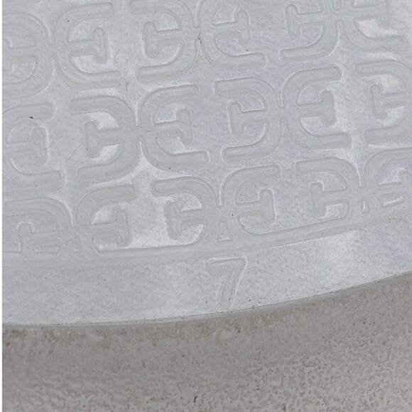 Sam Edelman Michaela Mary Jane Flat Adjustable Women's Clear Size US7 EU38 - Picture 7 of 12